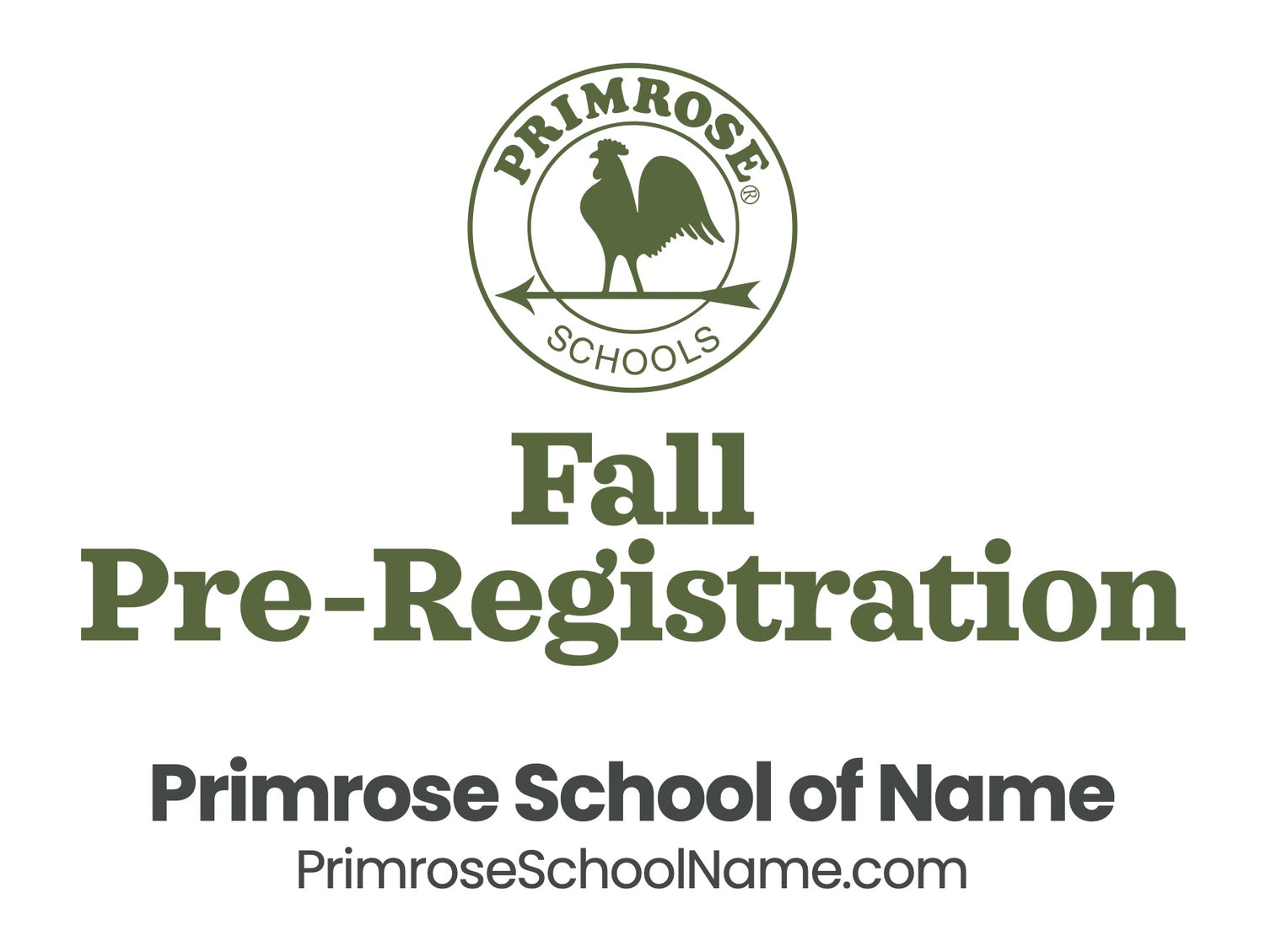 Pre Registration Signs Exterior Campus Signs – FASTSIGNS of Sandy Springs