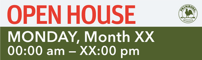 Open House Banner