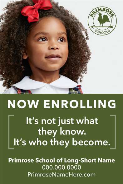 Now Enrolling BUILDING Banner