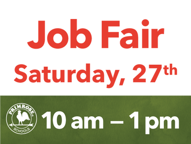 Job Fair Yard Sign with Date and Time