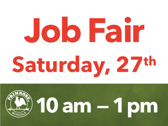 Job Fair Yard Sign with Date and Time