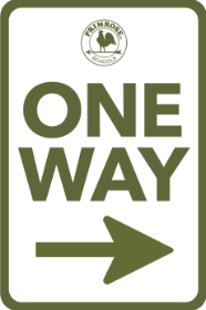 One Way Sign