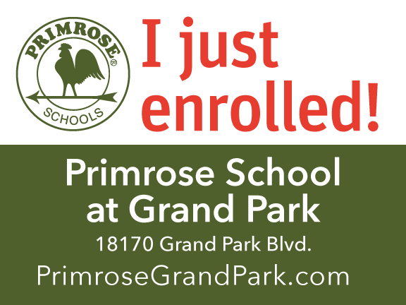 "I Just Enrolled!" Yard Sign